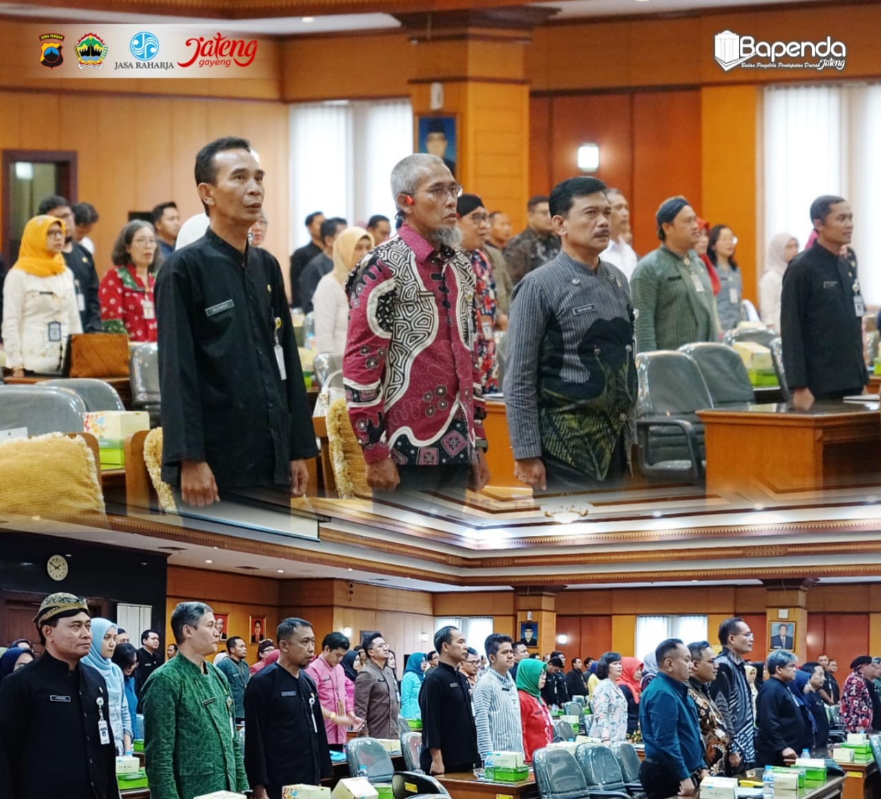 Pembukaan Acara Pra Rapat Koordinasi Penyusunan Rencana Pendapatan Jangka Menengah Provinsi Jawa Tengah Tahun 2025-2029