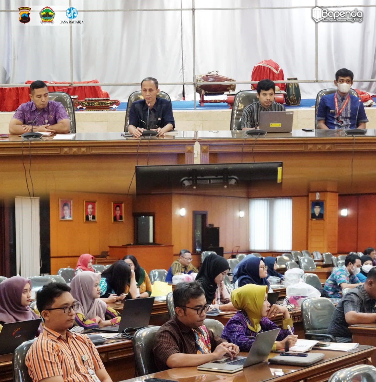 Rapat Kegiatan Pengelolaan Pemberhentian Aparatur Sipil Negara (ASN) dan Mutasi Internal ASN Di Lingkungan BAPENDA Provinsi Jawa Tengah